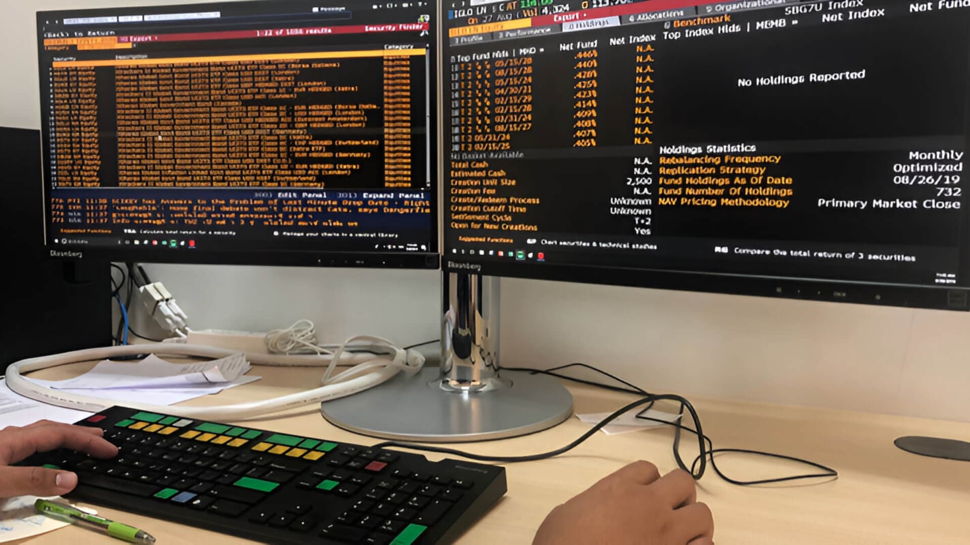 Bloomberg Terminal at ISBR Business School, Bangalore