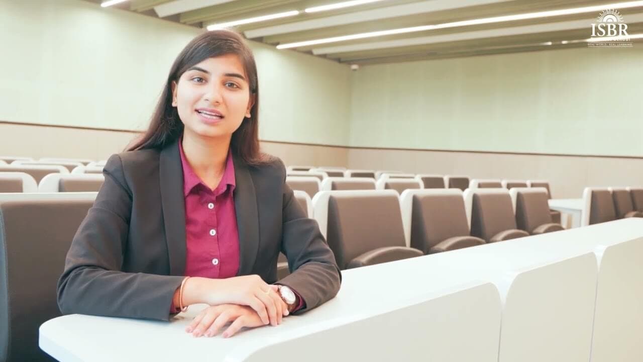 Riya Agrahari, ISBR PGDM Student