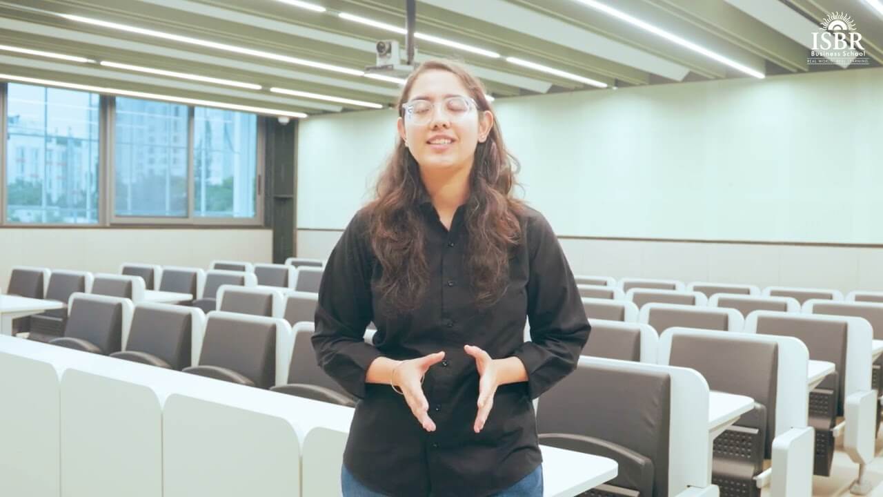 Khushi Utreja, ISBR PGDM Student